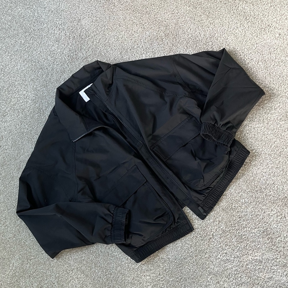 Old Navy Womens Active Stretchtech Go Dry Windbreaker Jacket Size Medium NWOT